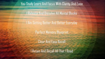 ULTRA MEMORY   Memory Enhancement Subliminal