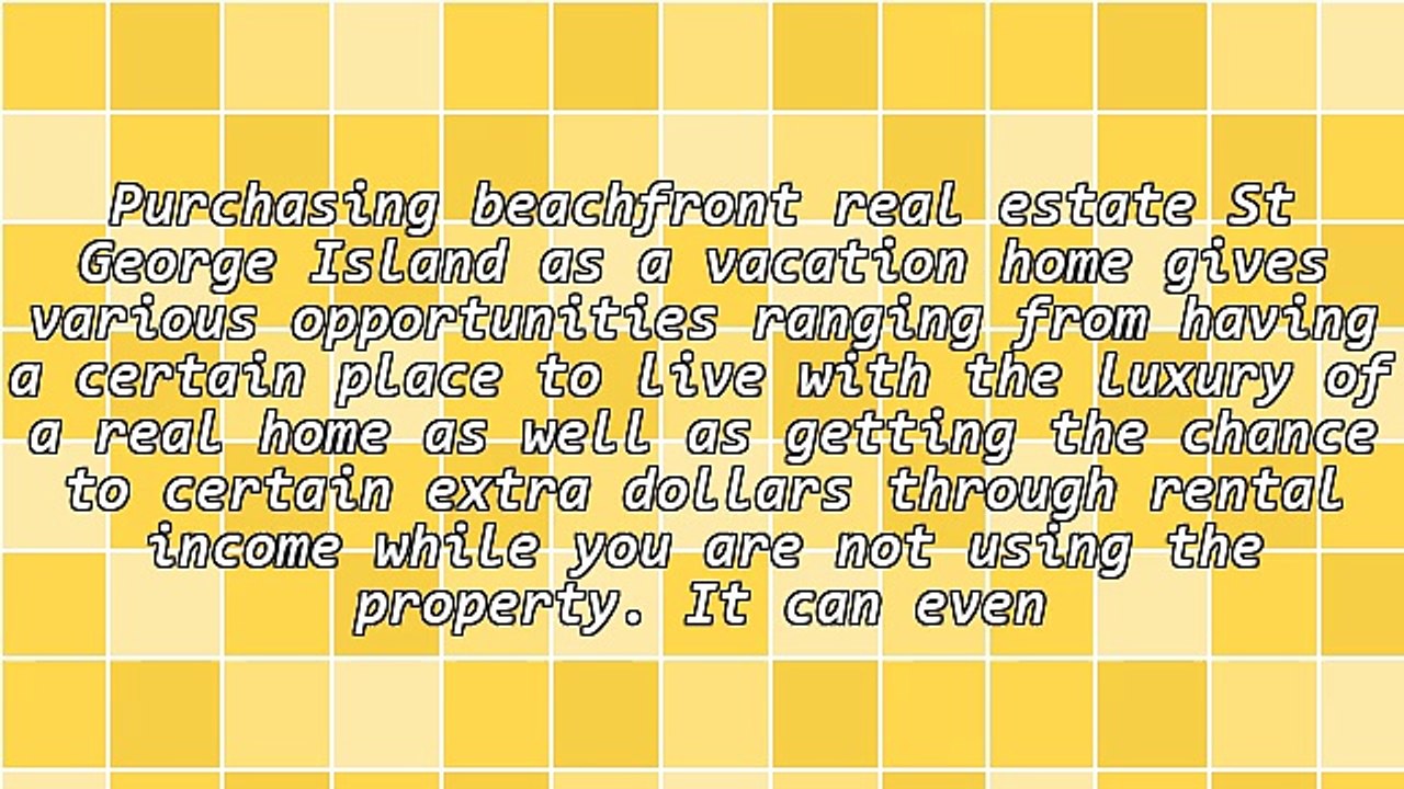 Buying Tips For Beachfront Real Estate St. George Island
