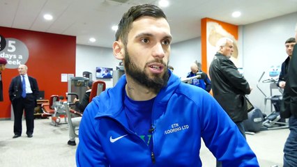Sam Stokes ahead of his clash on British Eurosport against Edgar's Sniedze