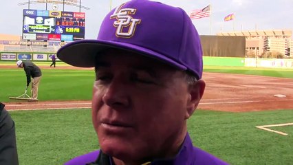Collin Strall is proving to be a top option out of the LSU bullpen, Paul Mainieri says | Video