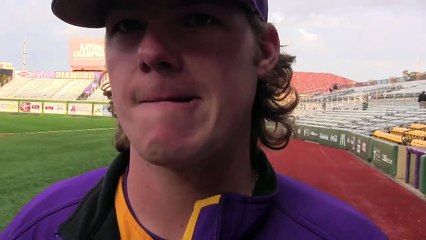 LSU pitcher Jared Poche said the defense and timely hitting bailed him out when he didn't have his '