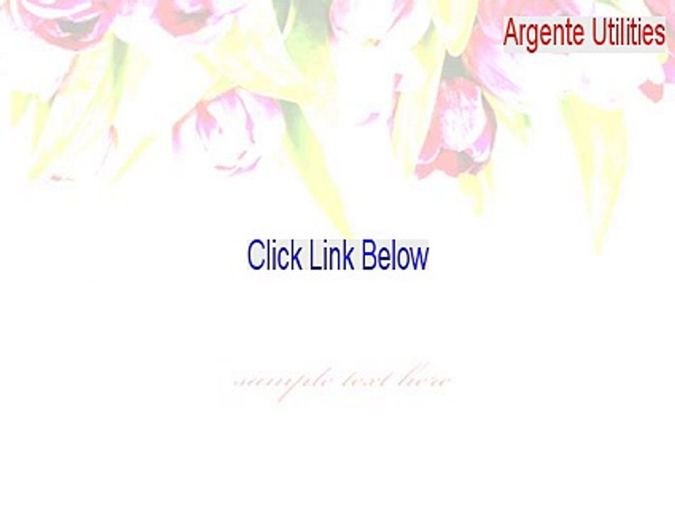 Argente Utilities Full Download [argente utilities para que sirve 2015]