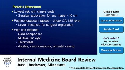 Internal Medicine Board Review - Women's Health Teaser
