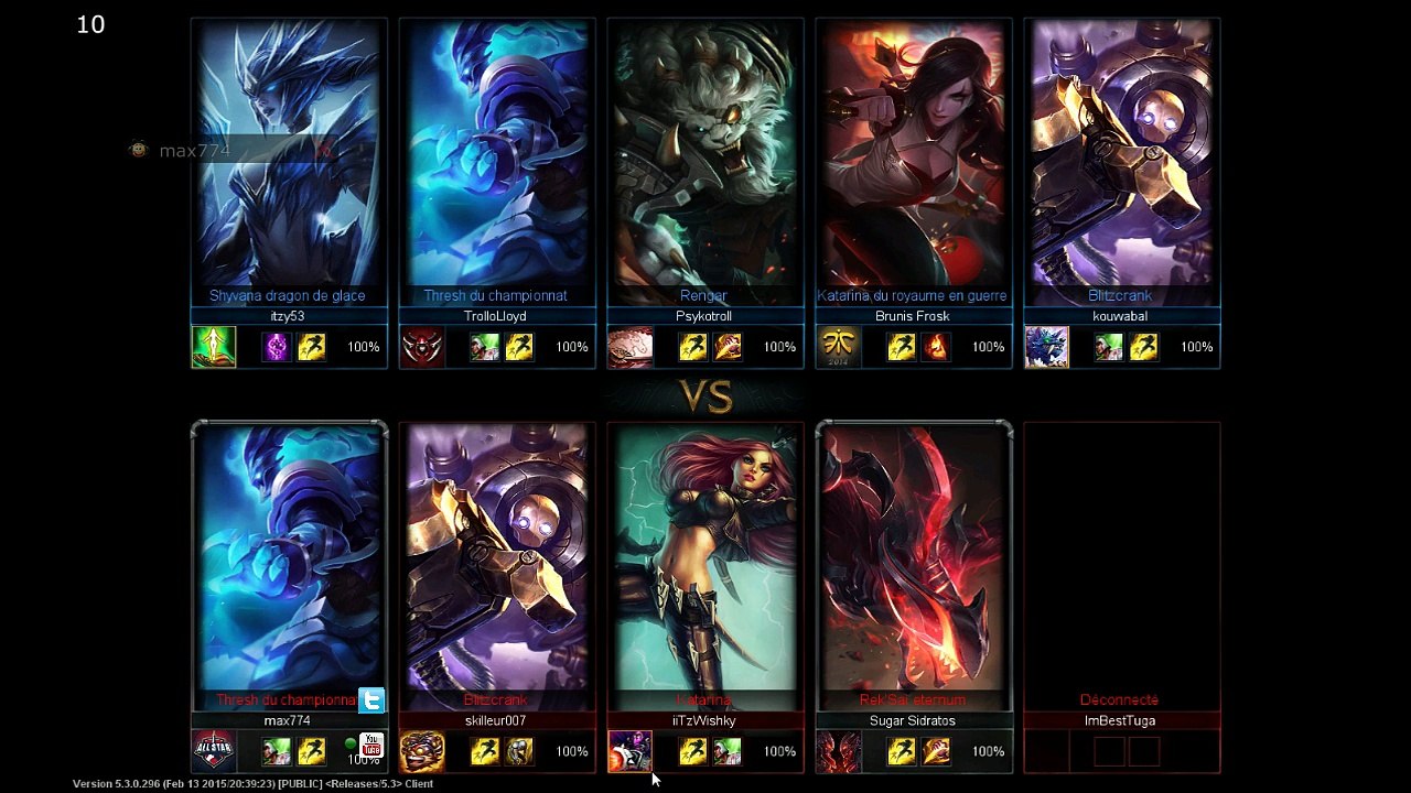 du league of legends épicé (REPLAY)