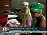 Nicaraguan gov't serves school meals