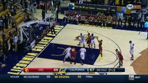 Cal Basketball: Post game celebration as Cal defeats USC