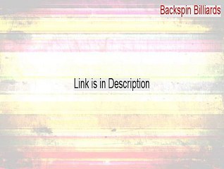 Backspin Billiards Full Download (backspin billiards for windows 7)