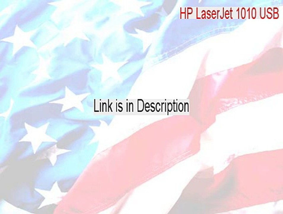 HP LaserJet 1010 USB (DOT4) Full - hp laserjet 1010 windows 7 usb (2015)