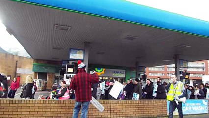 Tallaght United Against Austerity Marching Through Topaz