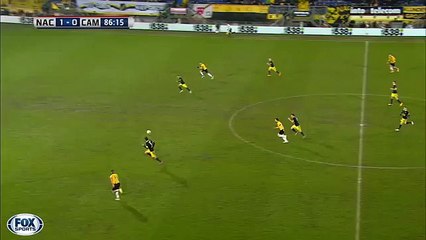 87' Doelpunt Adnane Tighadouini, NAC Breda - SC Cambuur Leeuwarden, 2-0‬