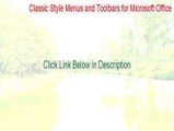 Classic Style Menus and Toolbars for Microsoft Office Serial [Classic Style Menus and Toolbars for Microsoft Office]