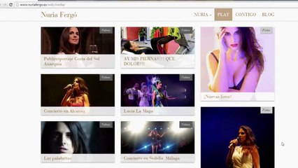Nuria Fergó: Entrevista en Puente Tocinos, Murcia, para "Desas3 Producciones"
