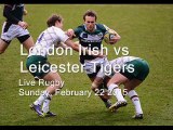 stream package for live Rugby watching Irish vs Leicester Tigers