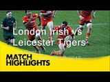 London Irish v Leicester Tigers live Rugby