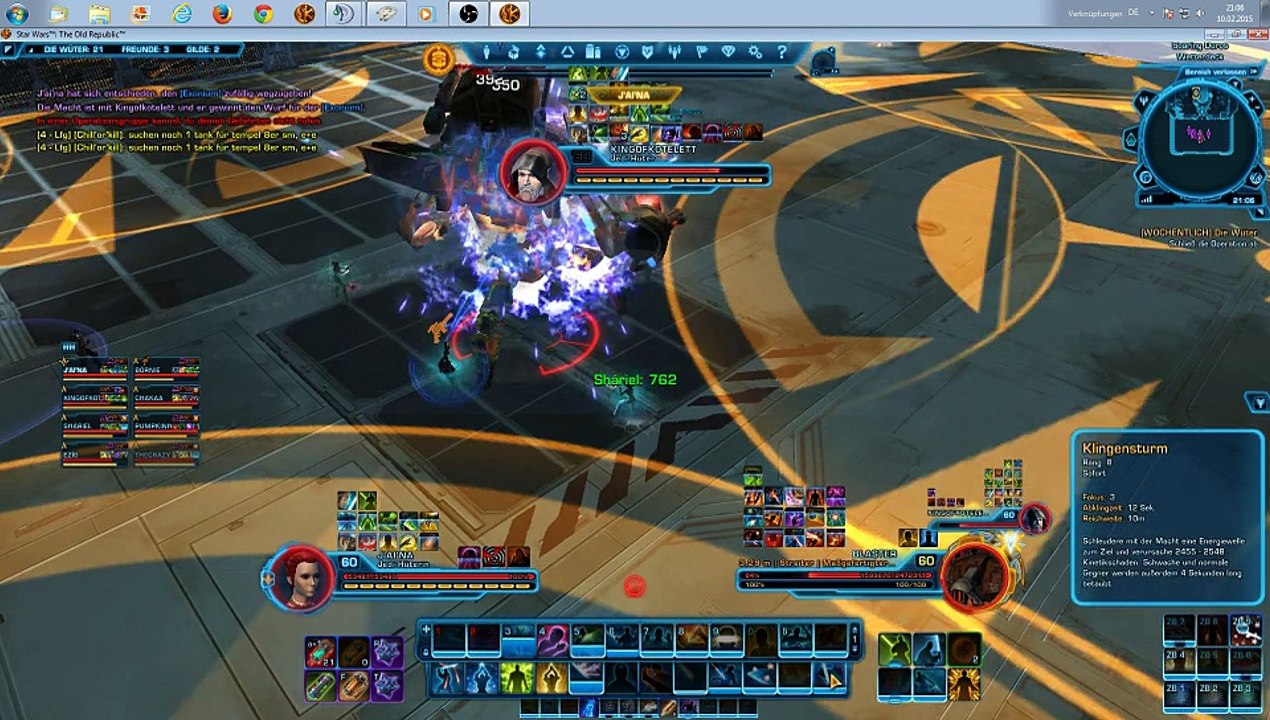 SWTOR Wüter SM 4.Boss Gilde Enrage