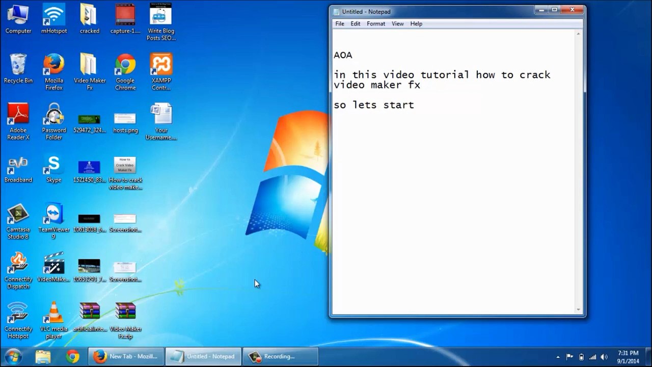 How to Crack Video Maker Fx