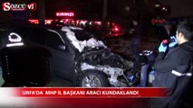 Şanlıurfa'da MHP il başkanının aracı kundaklandı