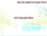 Stop Auto Updates from Google Chrome Serial [Stop Auto Updates from Google Chromestop automatic updates google chrome]