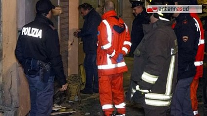 TG 20.02.15 Foggia, bomba esplode davanti a un palazzo