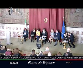 Roma - Corruzione. Trasparenza, buone prassi e sanzioni efficaci -  Gianpiero DAlia (20.02.15)