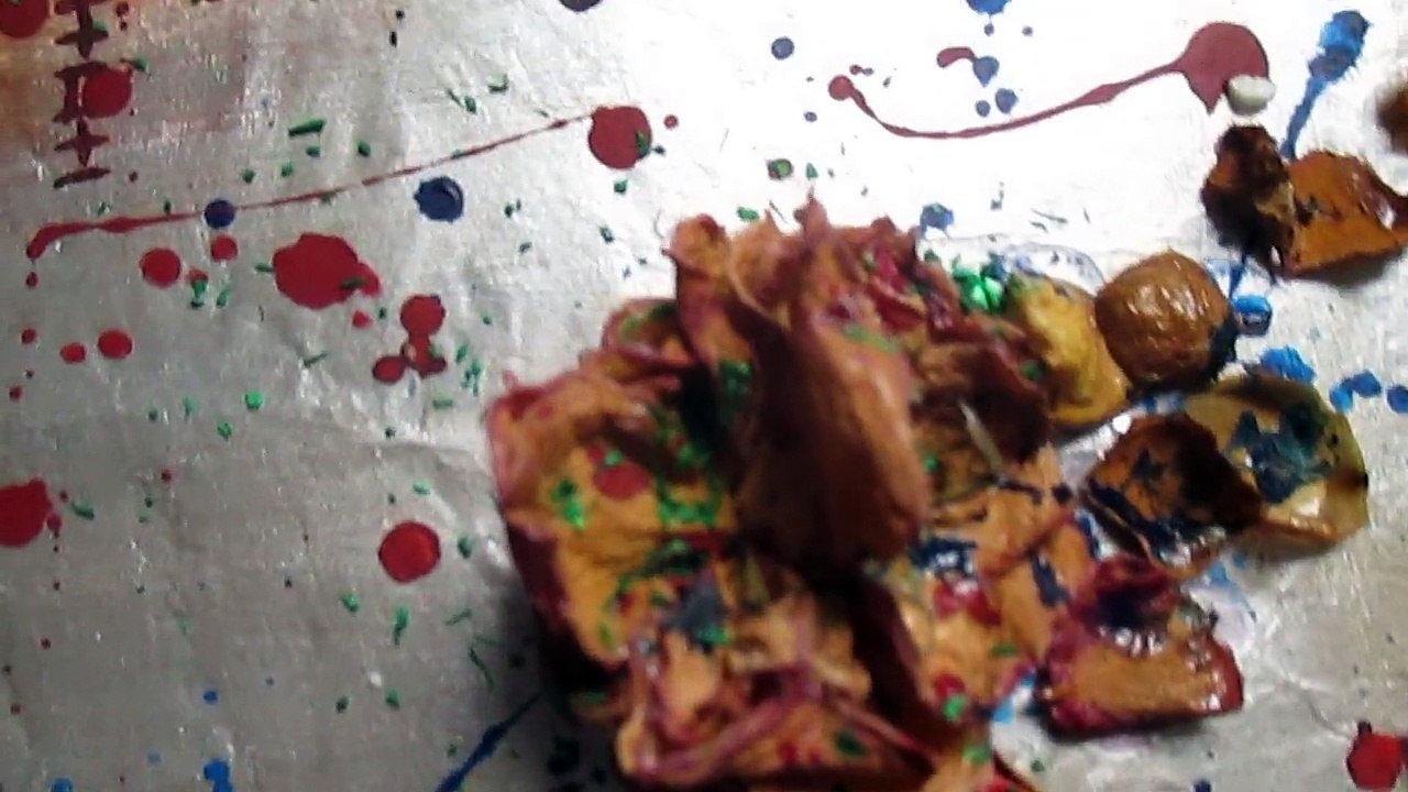 KAET - Malerei & Collage : 'die falsche Frucht' 02/2015