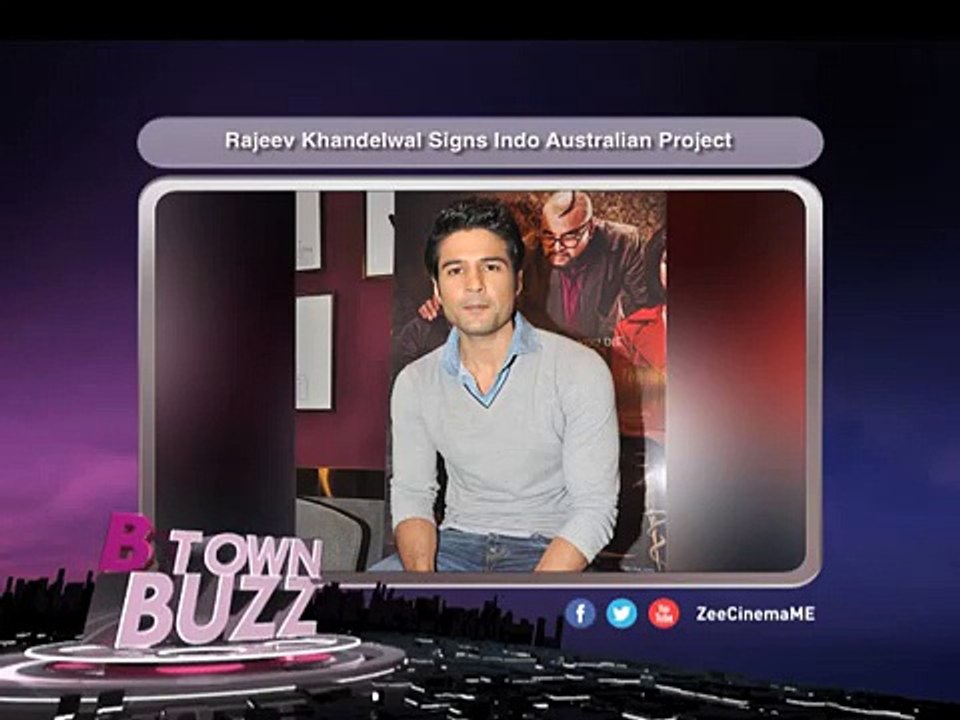 Rajeev Khandelwal Signs Indo Australian Project