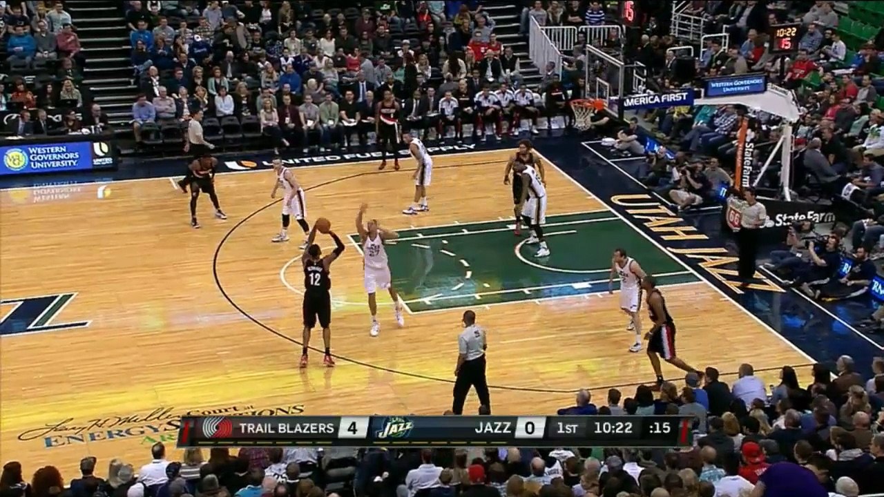 Les 5 contres de Rudy Gobert dont son superbe chase-down block