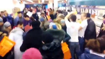 Драка за масло в Тернополе