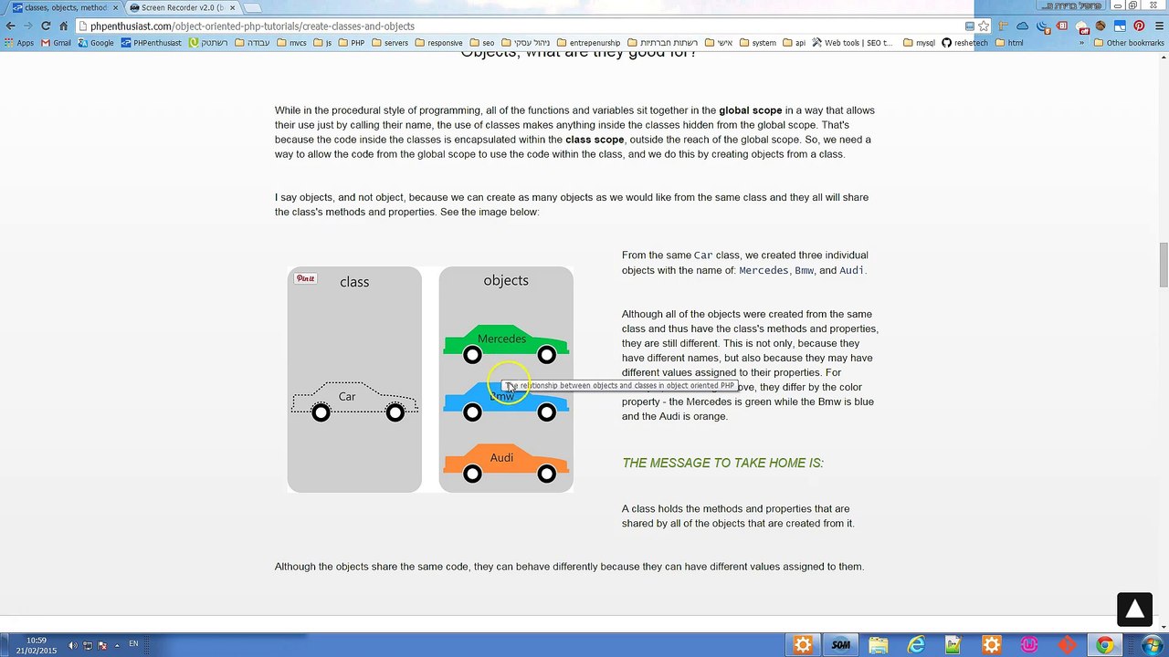 PHPenthusiast.com is a free tutorials website