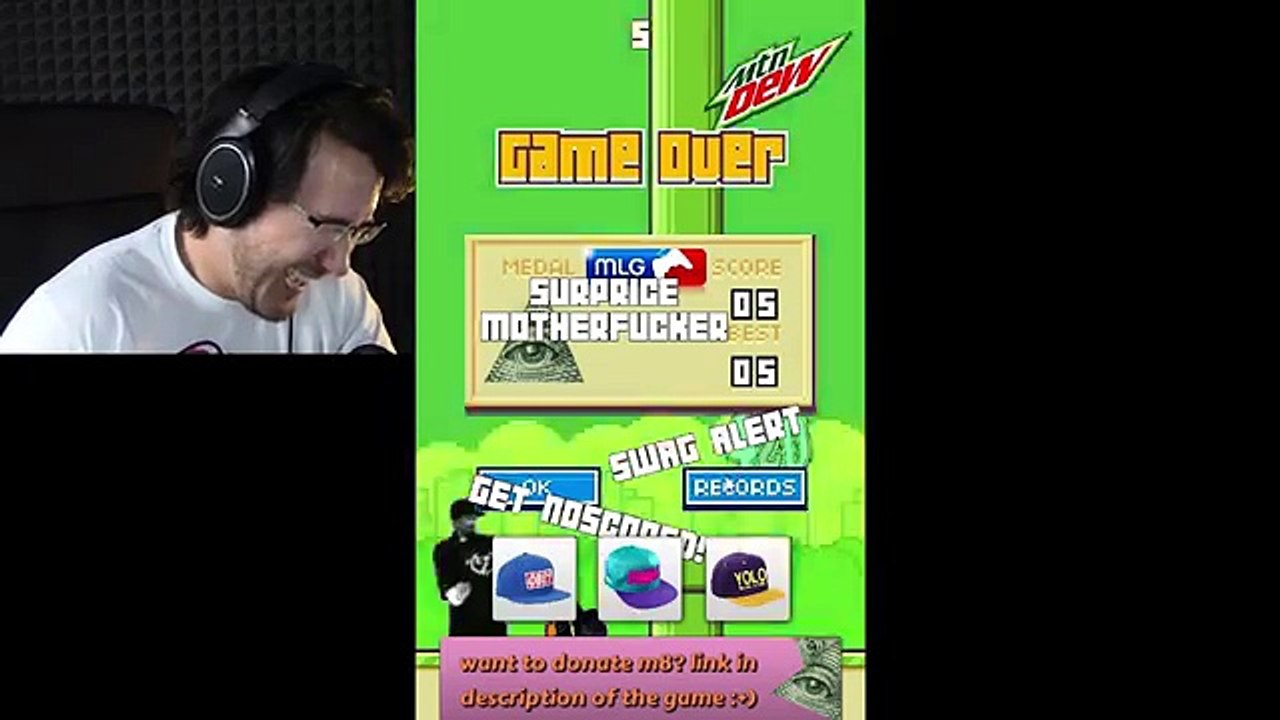 R U RDY TO GET REKT-! - MLG Flappy Bird 420