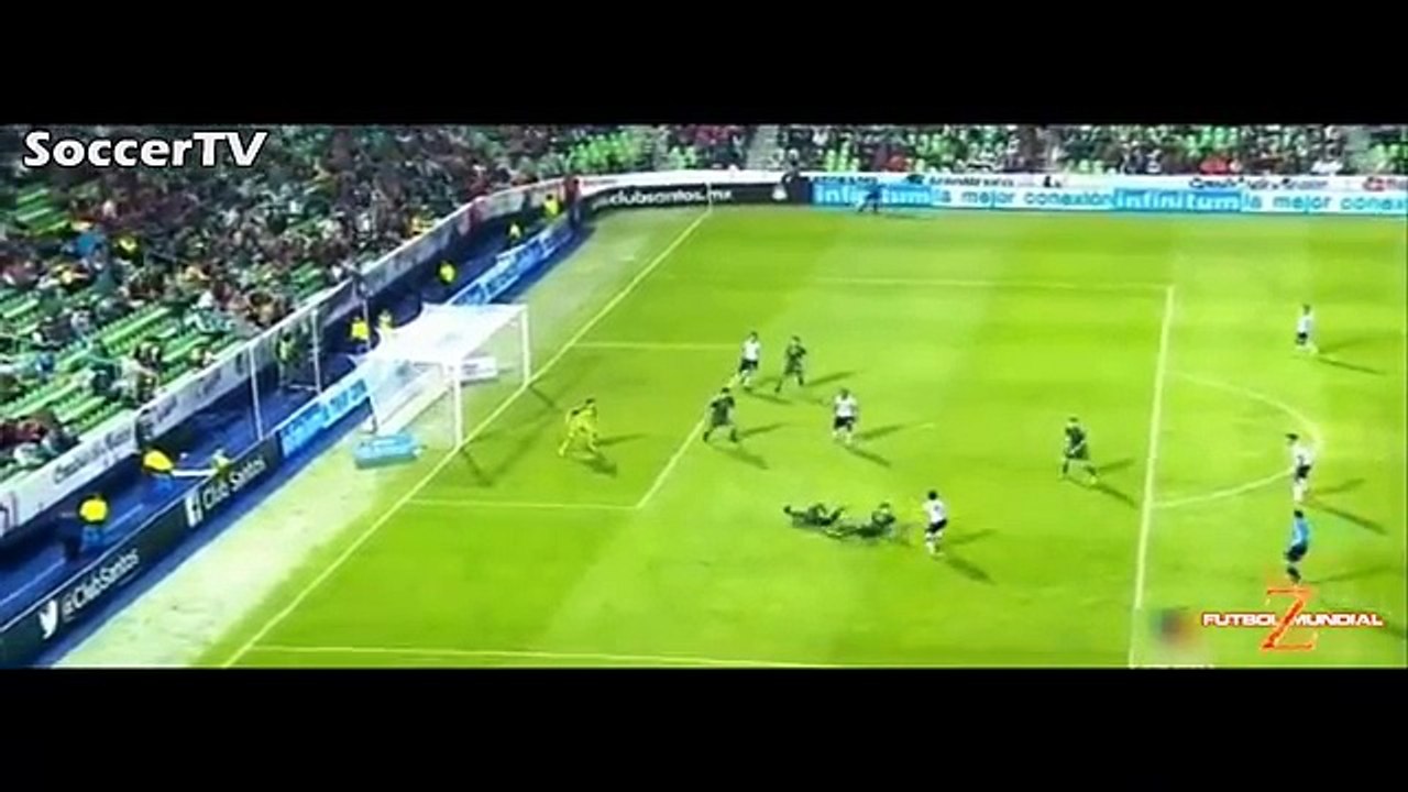 Santos vs Atlas 0-1 Todos los Goles Resumen Liga MX Jornada 7 2015‬