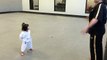 3 Year Old Taekwondo White Belt Reciting Student Creed