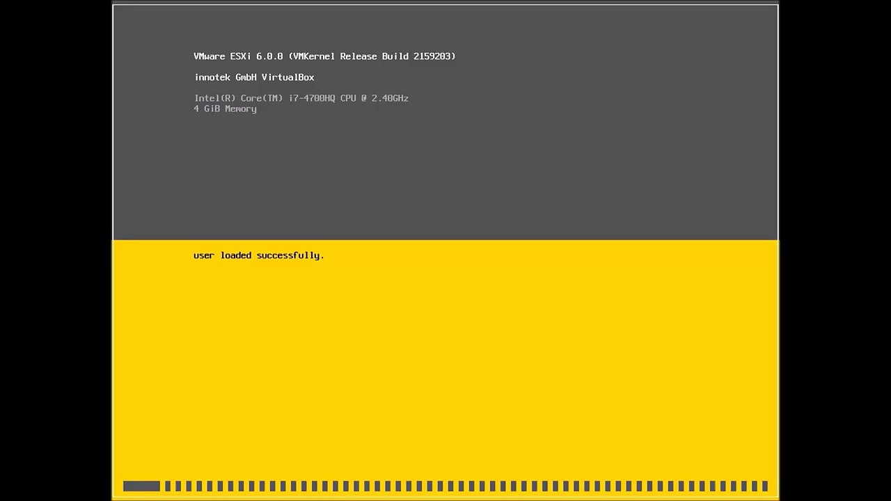 How to install VMware ESXi 6.0