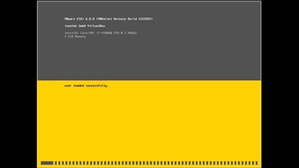 How to install VMware ESXi 6.0