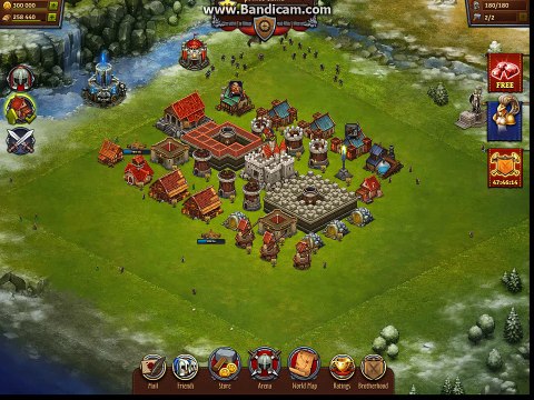 throne rush fights - short level but hard fight - hdentertainment