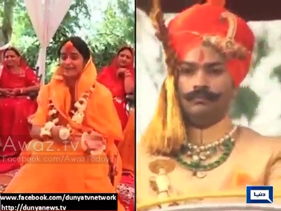 Royal Wedding in Jaipur, Pakistani Boy ties Knot with an Indian Girl