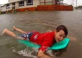 Cyclone Marcia Floods Brisbane Streets