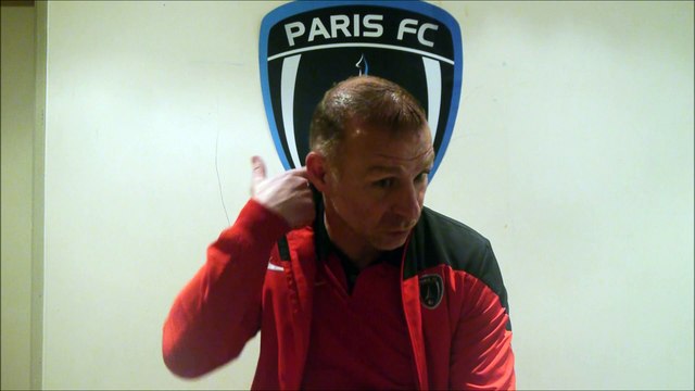 Réaction de Christophe Taine après Paris FC - USL Dunkerque (2-1)