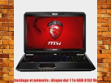 MSI GT70 2OD-8133XFR Ordinateur Portable 173  (Intel Core i7 4800MQ 26 GHz Disque Dur 1 To