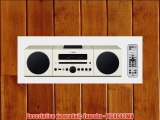 Yamaha MCR042WH Cha?ne Hifi avec tuner FM pour CD/Ipod/Iphone Blanc