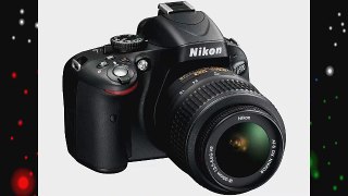 Nikon D5100 Appareil photo num?rique Reflex 16.2 Kit Objectif VR 18-55 mm Noir