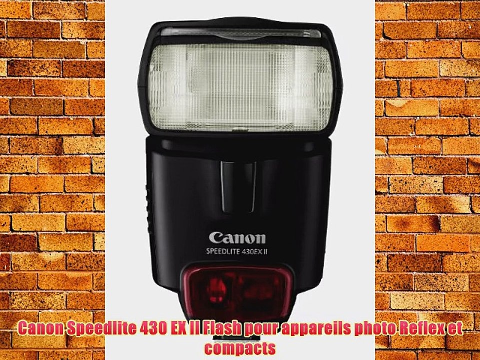 Canon Speedlite 430 EX II Flash pour appareils photo Reflex et compacts