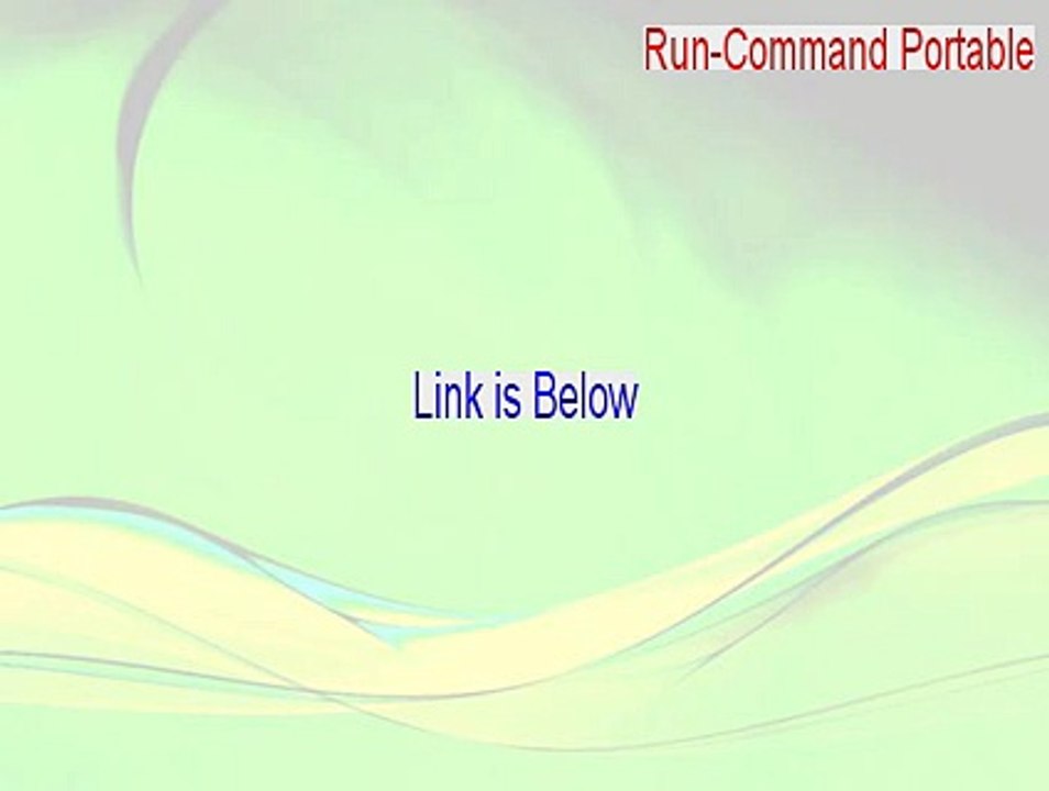 Run-Command Portable (32-bit) Serial (Run-Command Portable run command portable 2015)