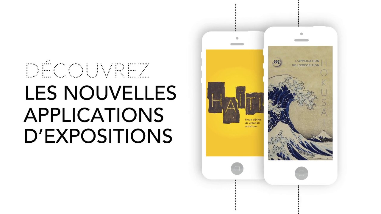 Grand Palais / L'application de l'exposition