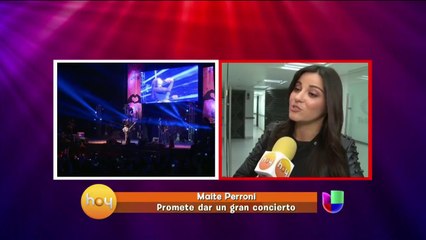 Maite Perroni recupero su cuenta de twitter