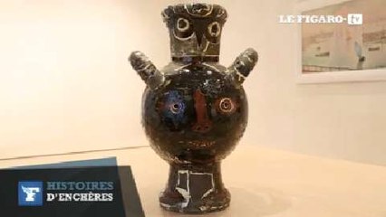Un vase de Picasso pour la première fois aux enchères