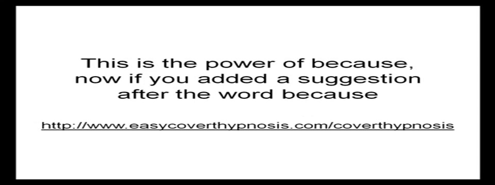 2 Quick Tips to Quadruple Your Power with Covert and Conversational Hypnosis