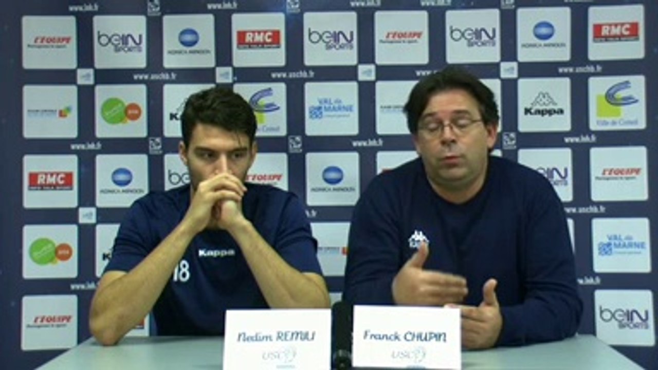 HAND Conf de Presse avant Toulouse/Créteil (REPLAY)