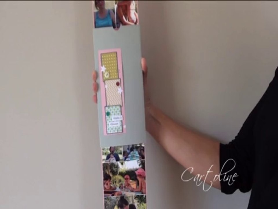 CARTE A DOUBLE TIRETTE