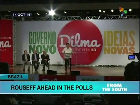 Brazil's Rousseff slightly ahead in most recent polls